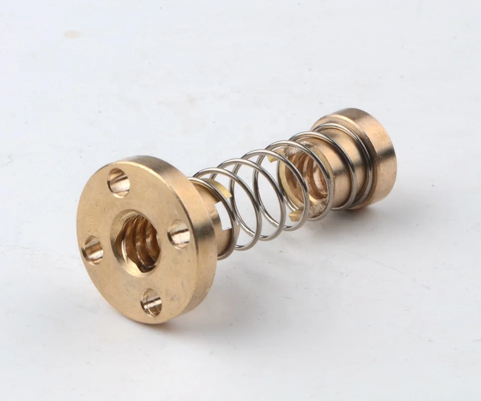 3D Printer T8 Spring Loaded Nut for Smooth Operation - CNC Lead