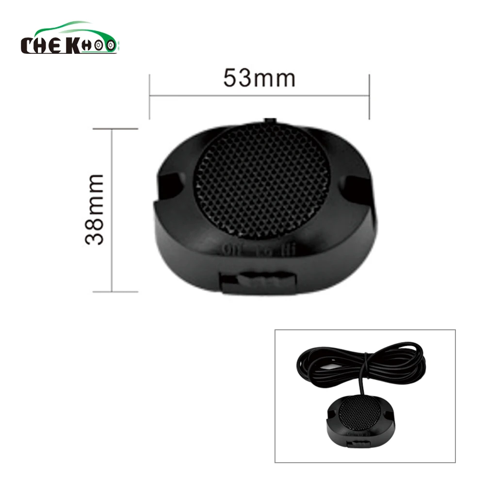 
Автомобильный парктроник, зуммер, датчик парковки с 4 датчиками, радар заднего хода, монитор, система детектора, дисплей с подсветкой 