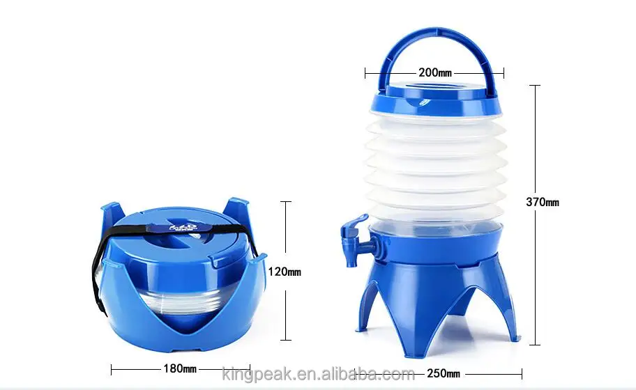 Beverage Dispenser Premium Plastic Collapsible Beverage Dispenser