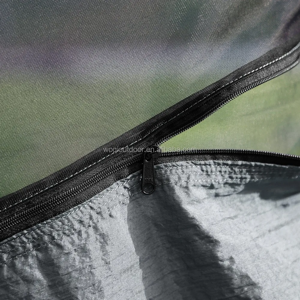 Парашютный нейлоновый гамак Woqi с москитной сеткой