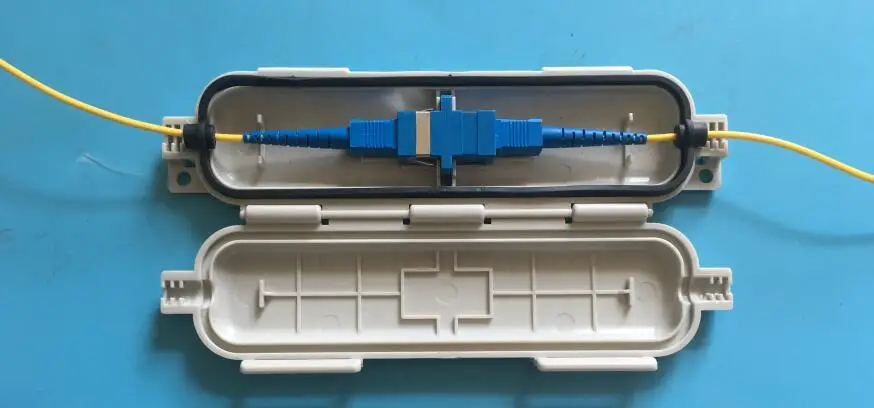 Factory Price Optical Fiber Splice Protective Protection Junction Box For Outdoor FTTH Drop Cable