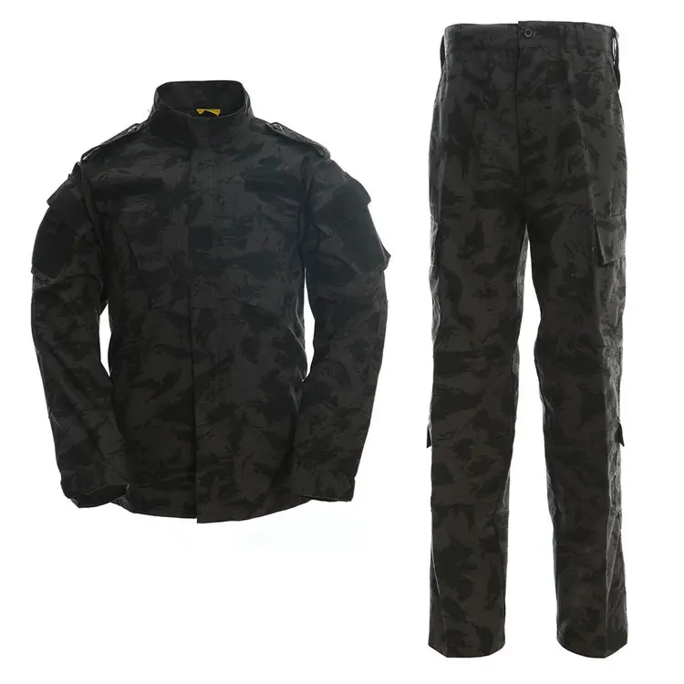 Fashion Black Acu Camouflage Clothing Night Camo Color - Buy Acu 