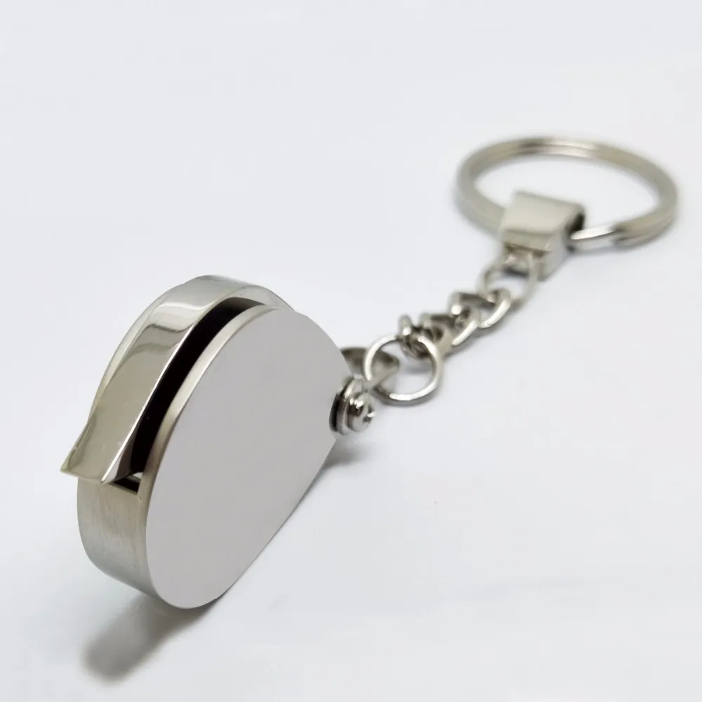 Promotional 3D Mini Magnifying Glass Custom Metal Keychain