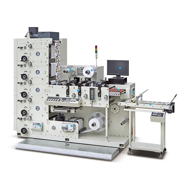 roll to roll label printing machine