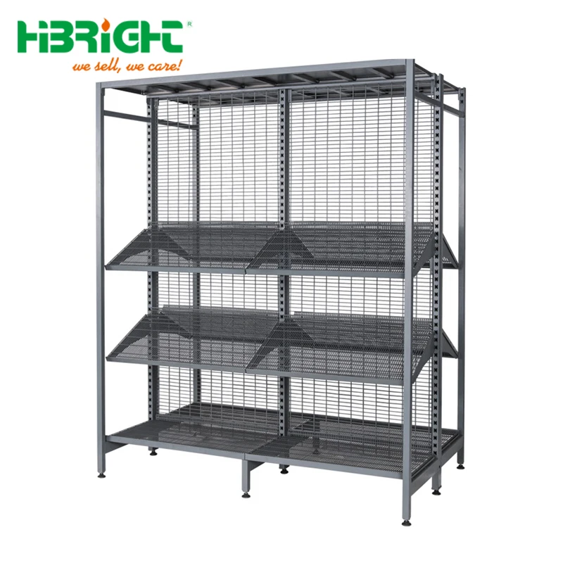 Good Price Grocery Store Retail Display Stand Racks Gondola Shelving  Supermarket Shelf for Sale