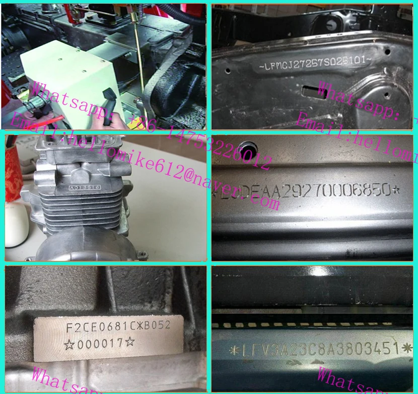 Горячая Распродажа автоматический двигатель номера vin штамповочная машина