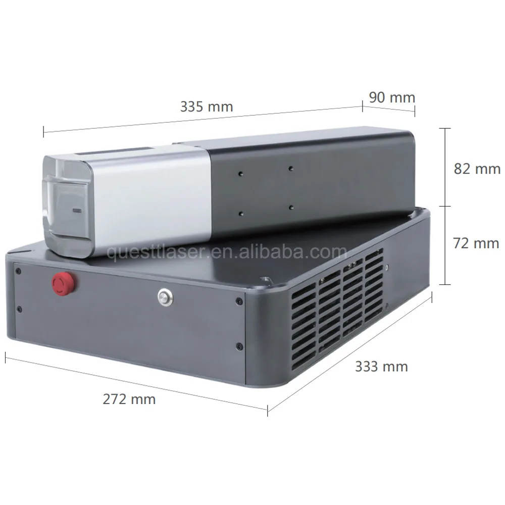 New Design Lightest Laser Marking Machine Smart Mini Lazer Marker 20w Easy Packing and Taking Laser Printer on Promotion