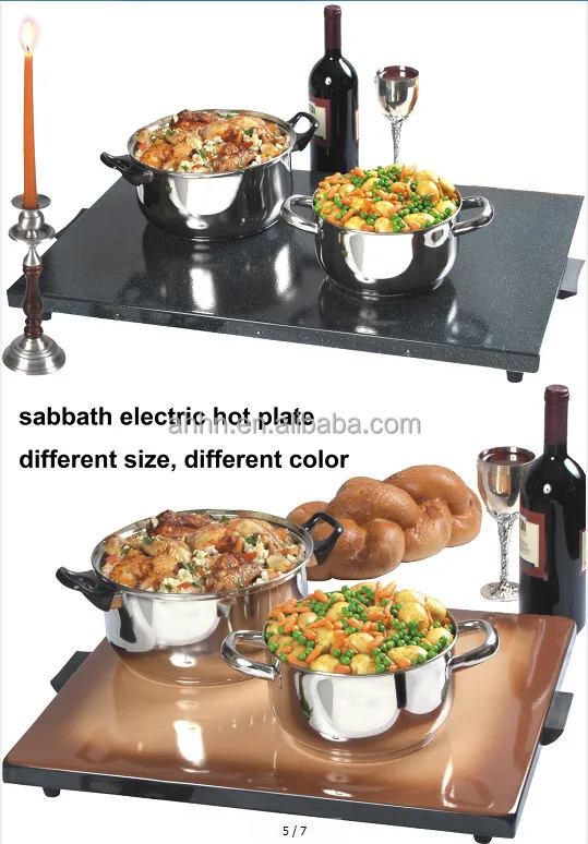 Durable Buffet Warming Tray Shabbat Kosher Food Hot Plates With