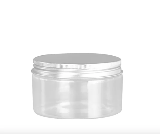 300g 400g 500g Plastic Jar With Aluminum Lid, Plastic Cream Jar, Good  Sealing Pot, Plastic Packaging Container, 10pcs/lot - Refillable Bottles -  AliExpress