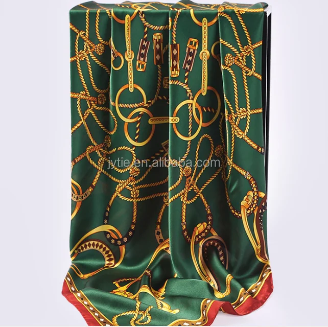 6 Color Square Silk Scarf
