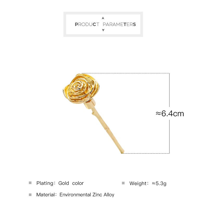 2024 женские серьги-гвоздики с золотым покрытием