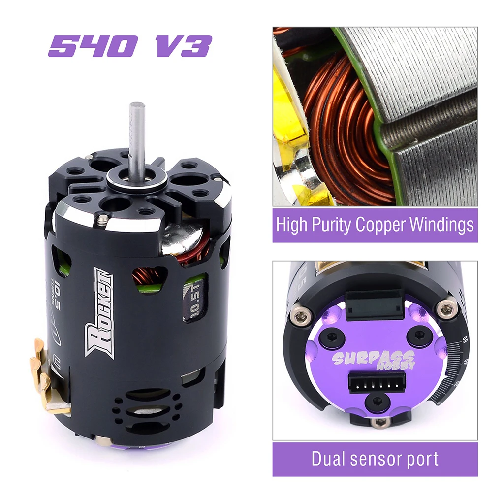 rocket 540 v3 brushless motor