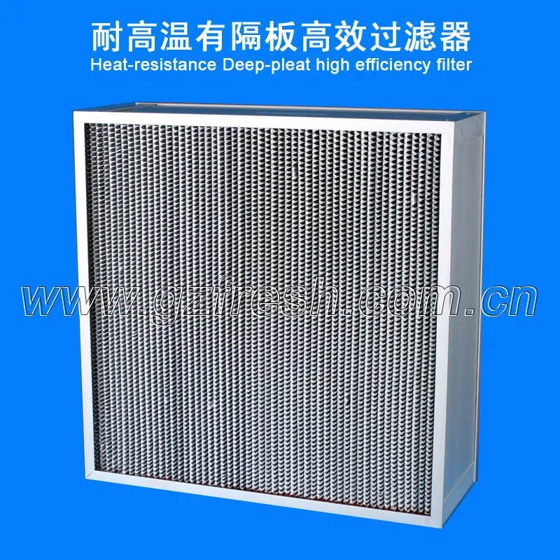 Operating Room Hospital Food Processing air Purifier Celling Filter H13 Hepa Filter