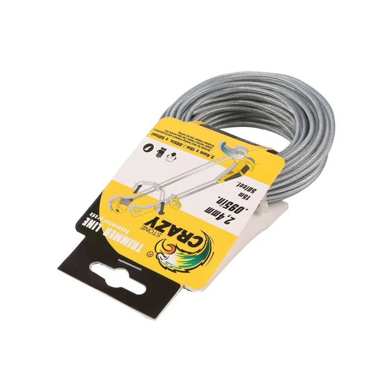 Metal string deals trimmer line