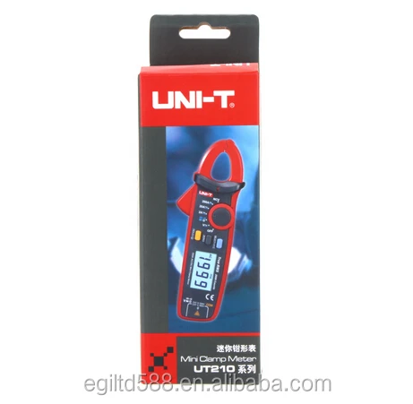 UNI-T UT210E Multimeter True Current Mini Clamp Meters Capacitance Tester Digital Multimetro LCR Meter Megohmmeter