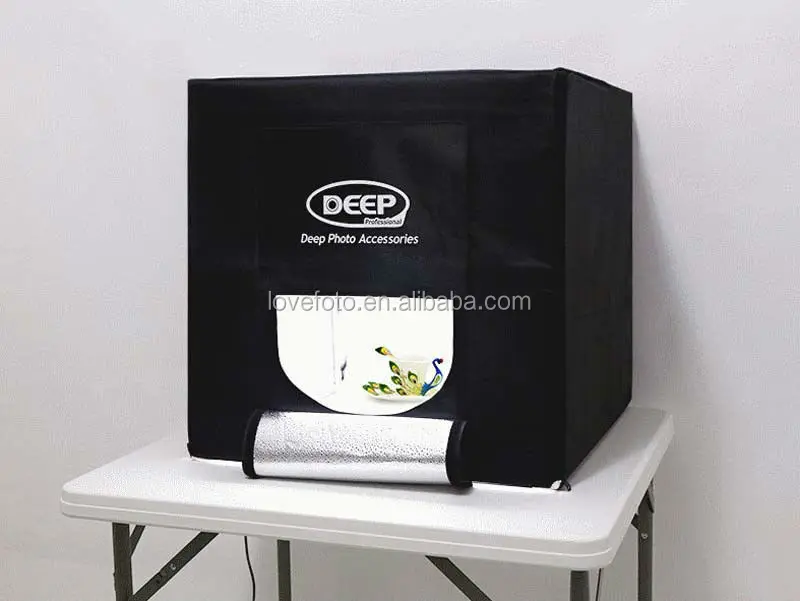 Deep Foldable Portable Shooting LED Box Photography Light Cube Tent