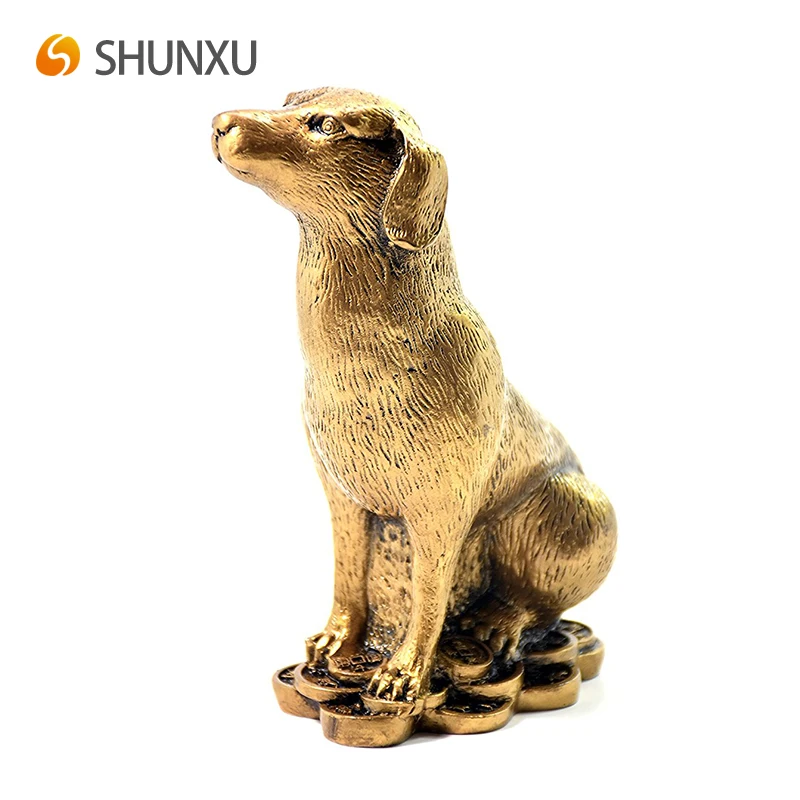 Bonor statue of 2024 Chinese handicrafts Chinese zodiac signs yuanbao dog