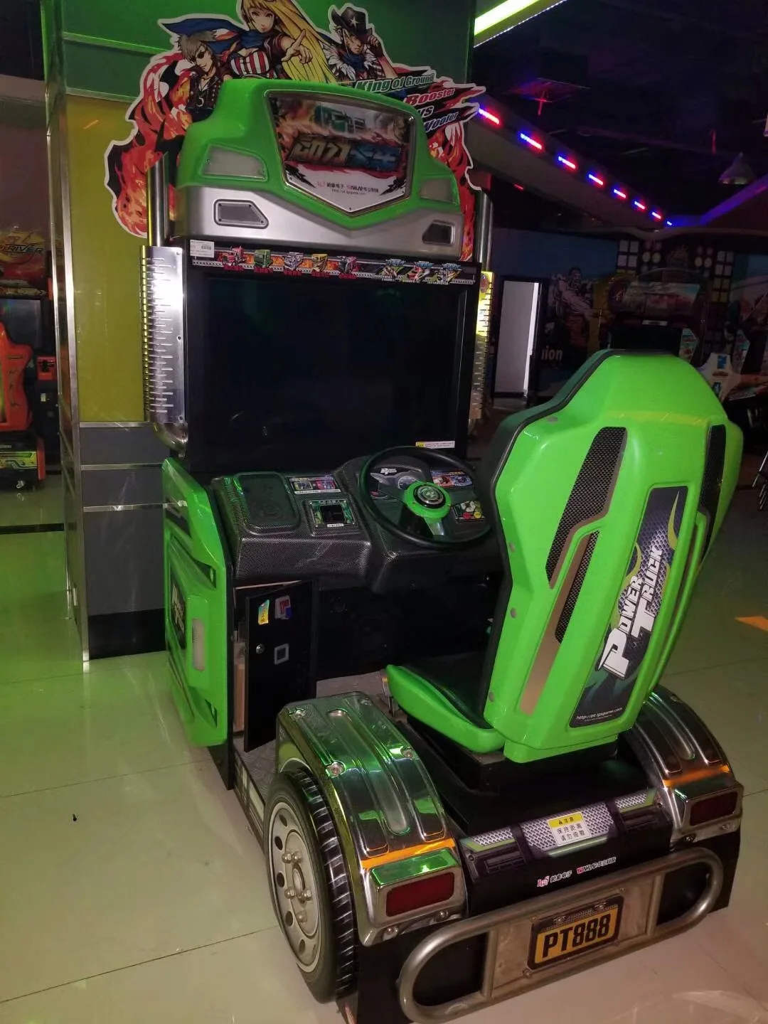 パワートラックシミュレーターアーケードレーシングゲーム機