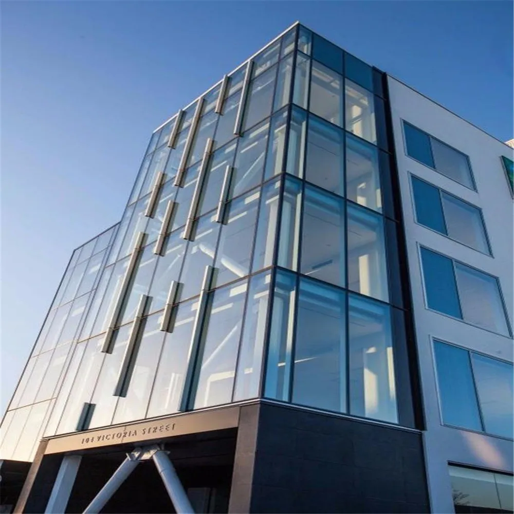 Supply Glass Aluminum Unitized Curtain Wall Glass Curtain Walls