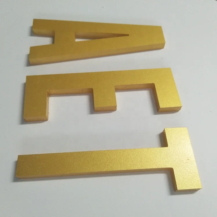Large Small Size Plastic Letters Custom 3d Gold Paint Acrylic Alphabet Letters With Cheap Price