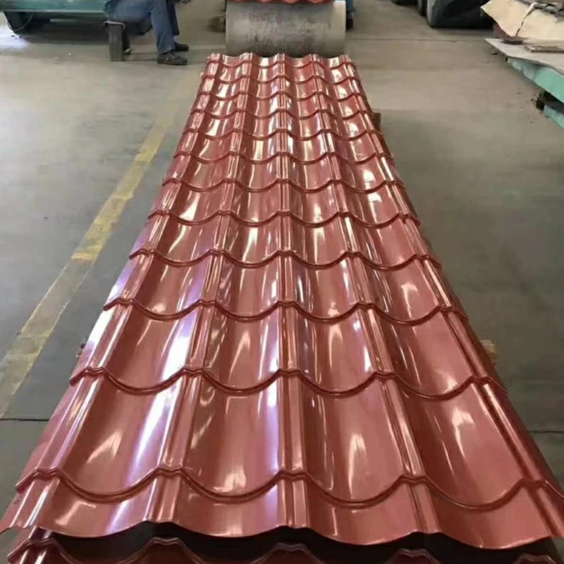 Roofing Iron Sheets 0.5 Mm Thick Galvanized Weight Blue Colour Black