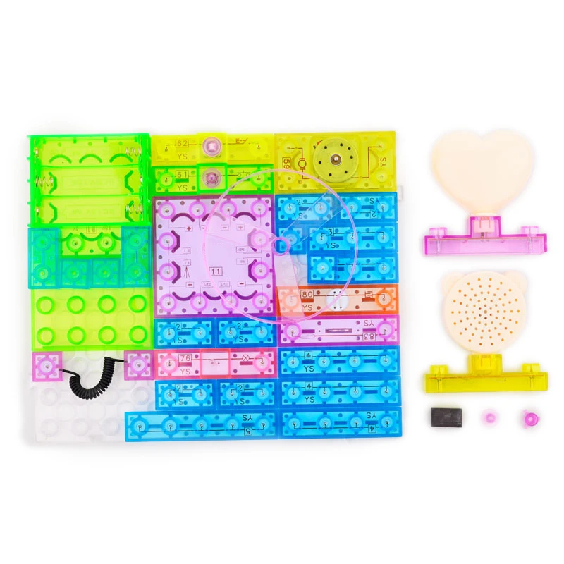 Новый пункт пластиковые электронные строительные блоки