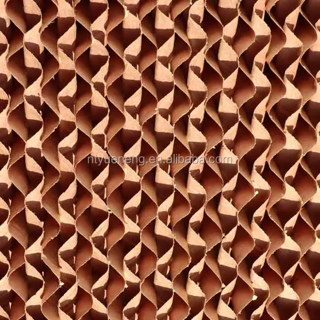 Honey Comb Cooling Pad Air Cooler for Fan Pad Cooling System