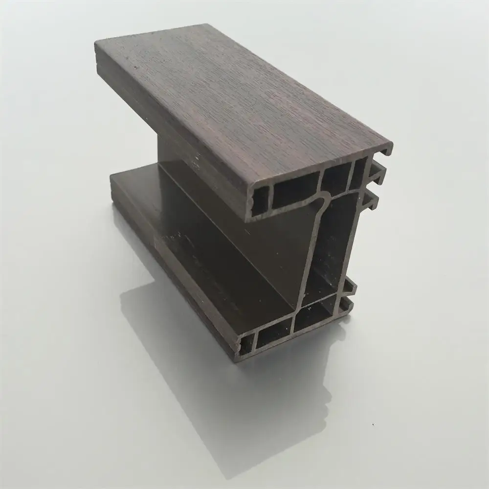 PVC Wood Grain Profiles windows Upvc Frame Sash