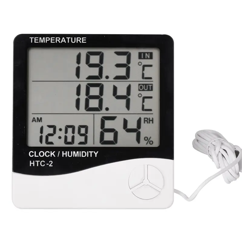 Details about   Digital Hygrometer LCD Indoor Thermometer Temperature Room Humidity Meter U.S.A 