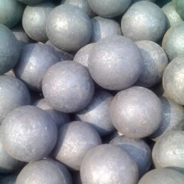60mm forged steel grinding balls of high hardness in ball mill mines industry