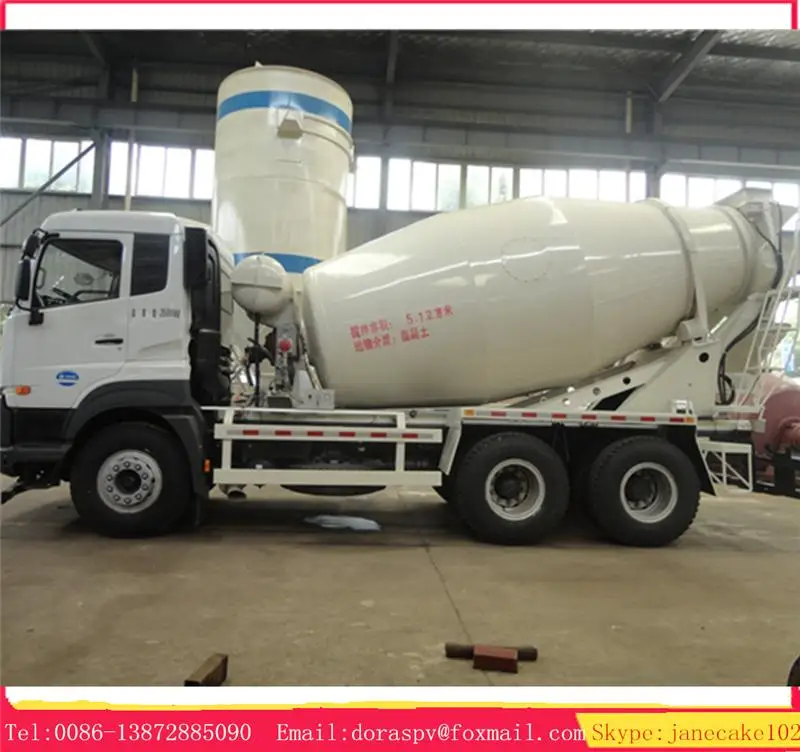 10 Wheeler Nissan UD EurO V Mobile 12 Cubic Meter Concrete Mixer Truck for Sale