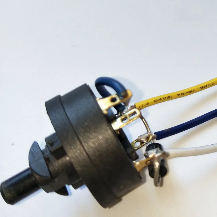 Tuowei 5 Posttion 4 Speed Blender Round Changeover Rotary Selector Switches With Wire