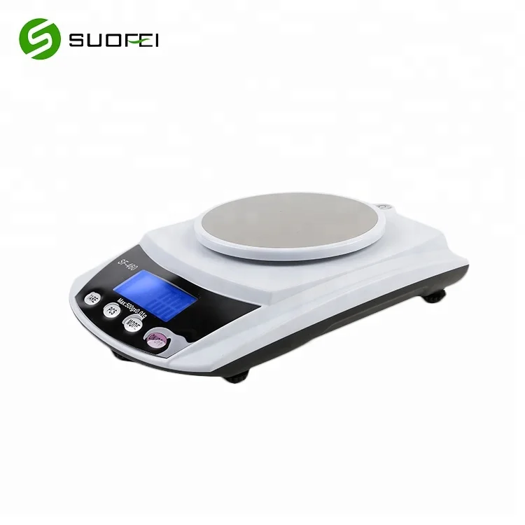 Gram Scale 0.01g Accuracy Electronic Balance Digital Scale Lab USB Scale  SF-460