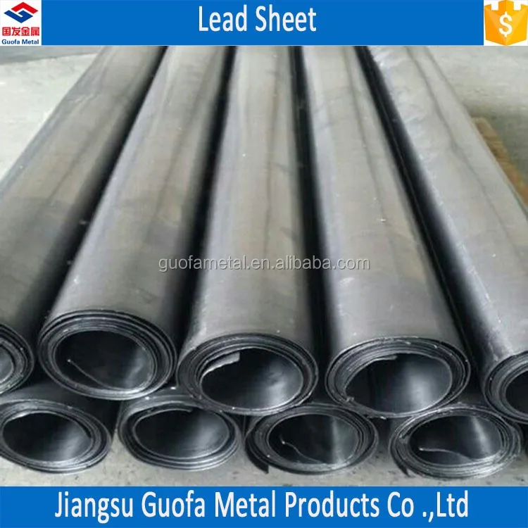 Alloy 2.5 4mm X Ray Protective Lead Sheet Used For Xray Protection