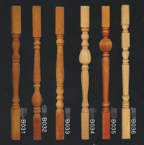 Balaustres de madera, barandillas clásicas foto de cerca con enfoque suave  selectivo Fotografía de stock - Alamy