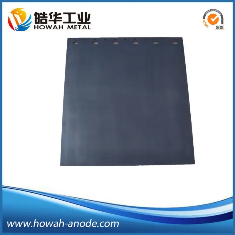Mixed Metal Oxide Anodes MMO Coated Titanium Anode Plate