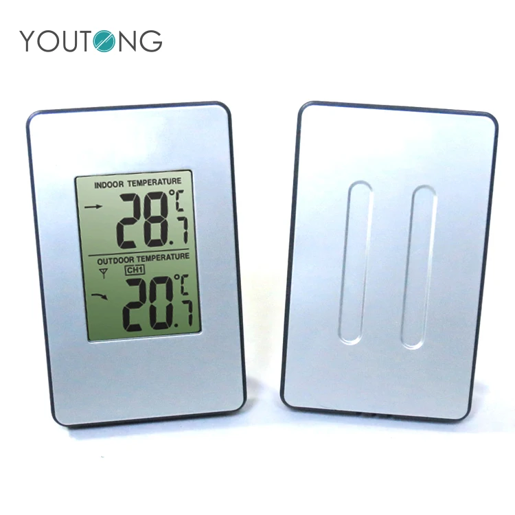 Thermomètre sans-fil AcuRite intérieur et extérieur, 6,5 po, blanc