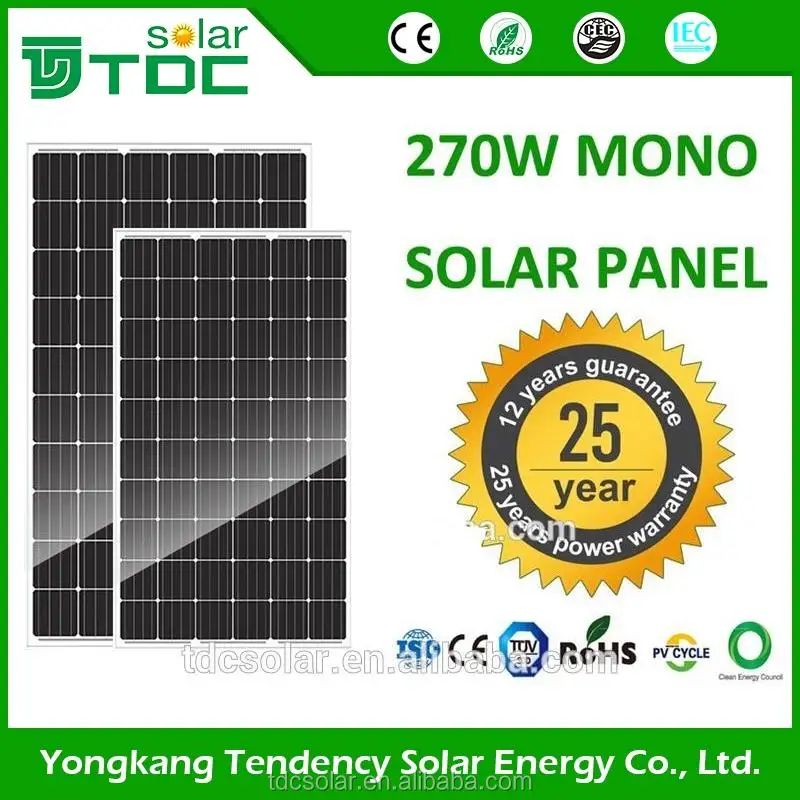 A Grade Amorphous Amerisolar 270w 270 Watt Monocrystalline Solar Pane Ldk Buy Best Price Per Watt Solar Panels 270w 270w Mono Solar Panel System Home Solar Panel 270w Mono Product On Alibaba Com