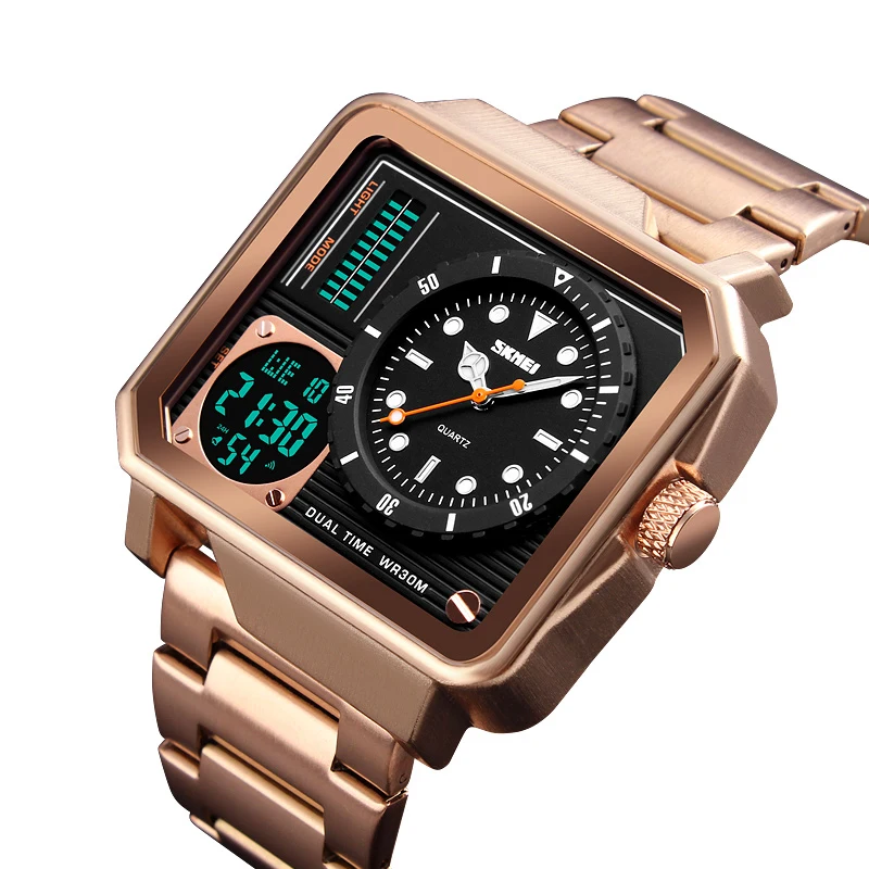 2time Dualtime Zoon Chronograph Memories Luxury Watch