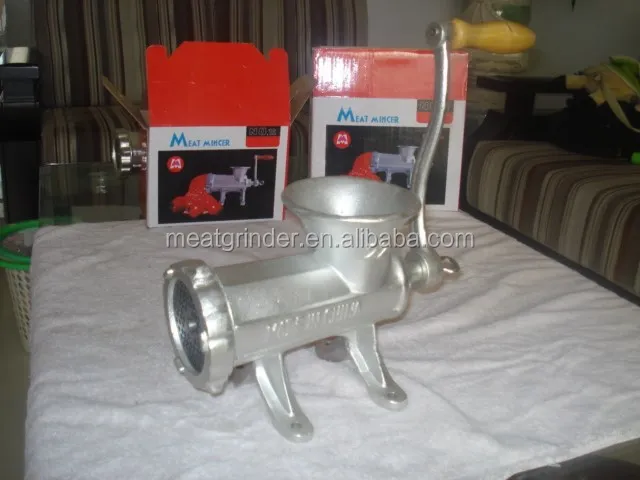 
Мясорубка 22 # с колесиком, Мясорубка из чугуна, со множеством запасных частей 