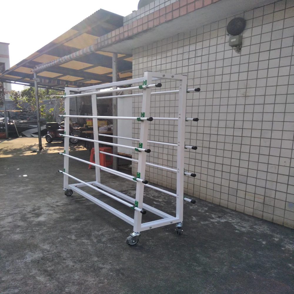 Customized Grocery Store White Heavy Duty Racks Double Side Metal For