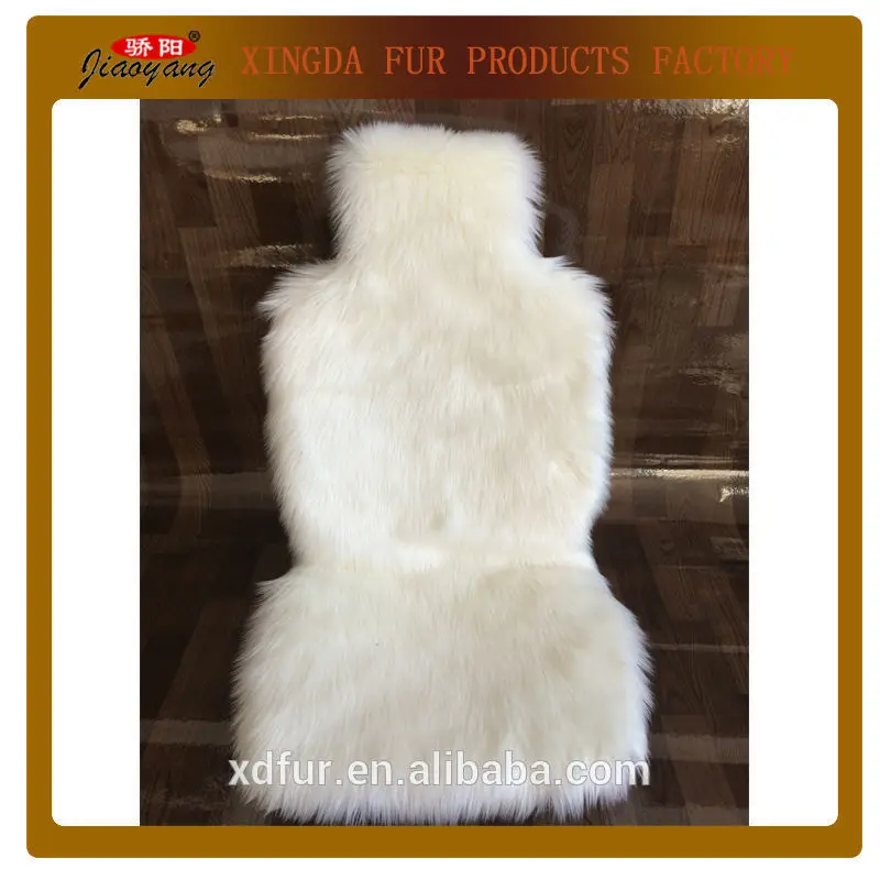 Авточехлы на сиденье из искусственной шерсти овчины