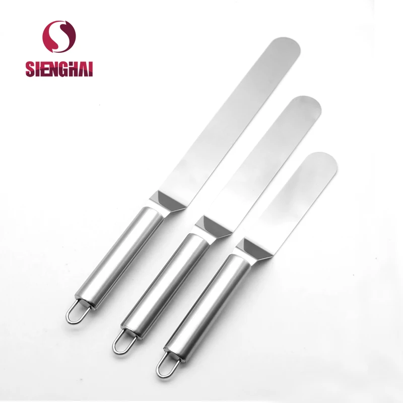 Cake Decorating Tools Stainless Steel Icing Spatula Set Cake Cream