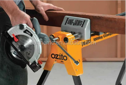 Portable Folding Clamp Vise Work Bench with Hydraulic Bench Vise