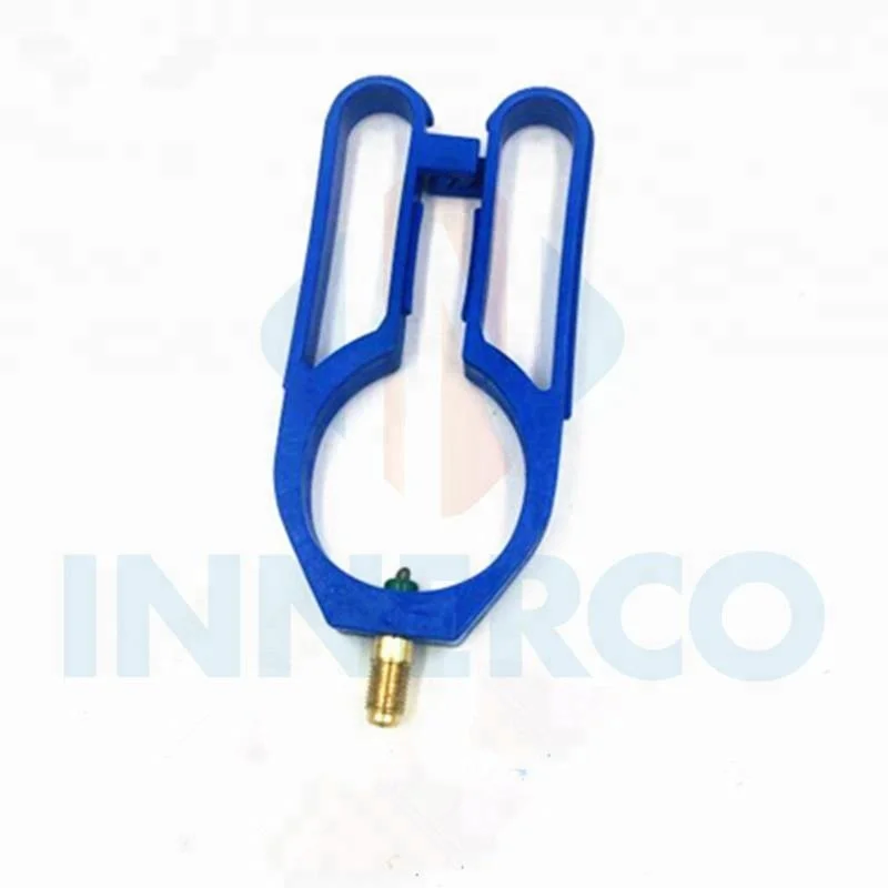 Side Can Tap Valve for Use With Disposable Refrigerant Cylinders