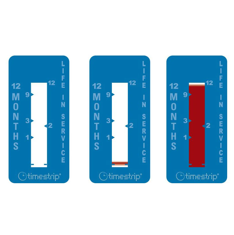 Timestrip 3 to 24 Months Time Indicators for Goods Storage
