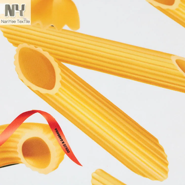 Nanyee Textile Wholesale Spaghetti Design Food Prints Fabric