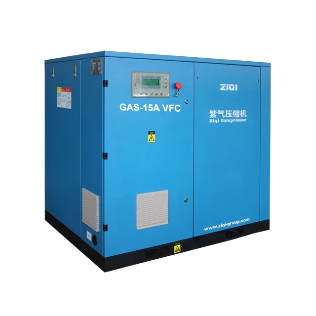 5hp-750hp Shanghai Industrial Stationary Rotary Screw Air