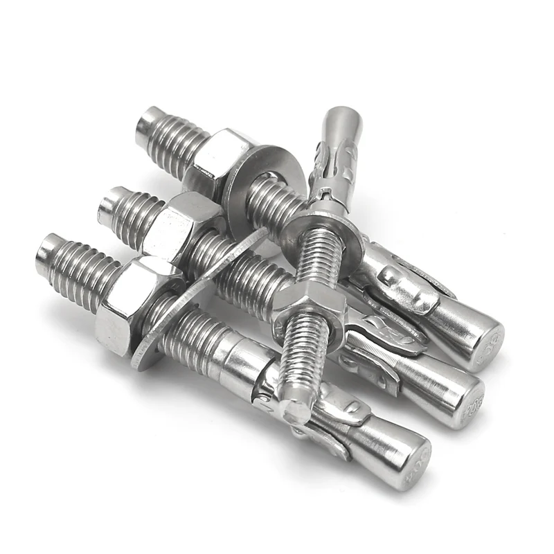 High Quality 304 316 Stainless Steel Wedge Anchor Bolt