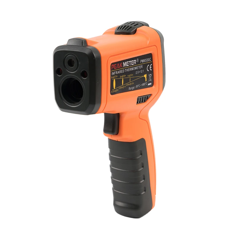 Peakmeter PM6530B Non-Contact Digital Infrared Thermometer Temperature Gun